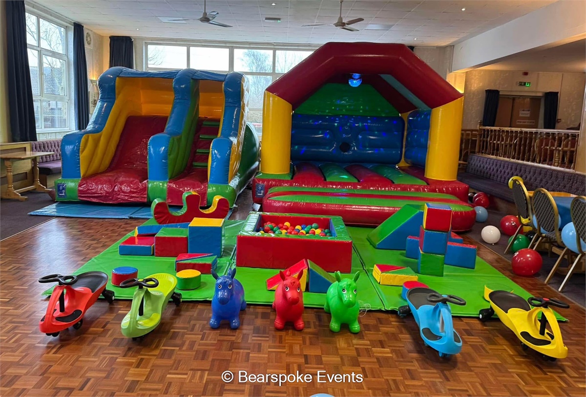 Full Party Package - Foam Ball Pool - Bouncy castle hire, soft play ...