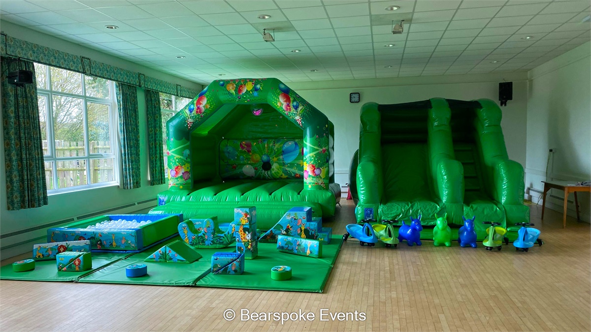 Full Party Package - Foam Ball Pool - Bouncy castle hire, soft play ...
