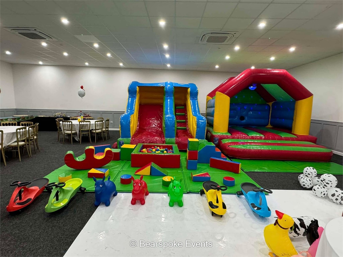 Full Party Package - Foam Ball Pool - Bouncy castle hire, soft play ...